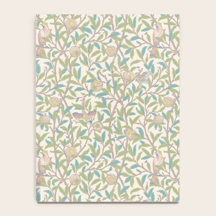 William Morris Bird and Pomegranate Pearl Jade Notebook Gallery Image 4