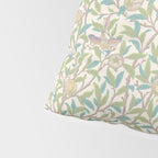 William Morris Bird and Pomegranate Pearl Jade Pillow Sham Gallery Image 4