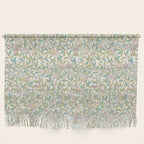 William Morris Bird and Pomegranate Pearl Jade Wall Hanging Gallery Image 1