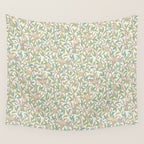William Morris Bird and Pomegranate Pearl Jade Wall Tapestry Gallery Image 4