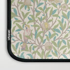 William Morris Bird and Pomegranate Pearl Jade Laptop Sleeve Gallery Image 3