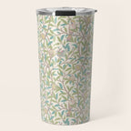 William Morris Bird and Pomegranate Pearl Jade Travel Mug Gallery Image 1