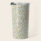 William Morris Bird and Pomegranate Pearl Jade Travel Mug Gallery Image 3