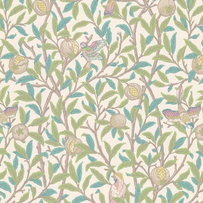 William Morris Bird and Pomegranate Pearl Jade Coffee Mug Gallery Image 2