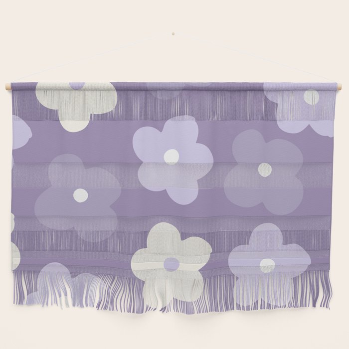 Purple Flowers Wall Hanging Gallery Image 1