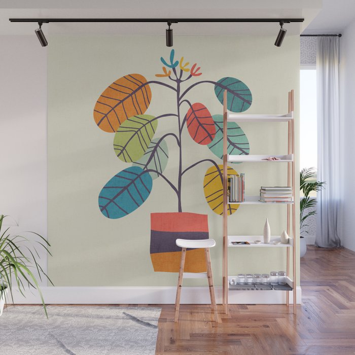 Potted plant 2 Wall Mural Gallery Image 1