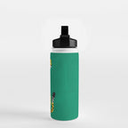 The Stare: Golden Cheetah Edition Water Bottle Gallery Image 2