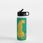 The Stare: Golden Cheetah Edition Water Bottle Gallery Image 1