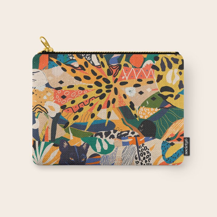 POP COLLAGE 01: Wild Edition Carry All Pouch Gallery Image 1
