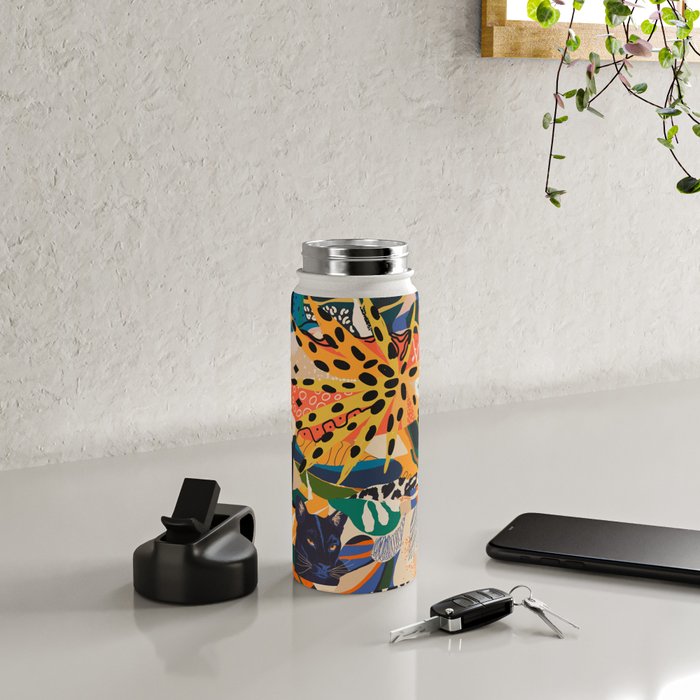 POP COLLAGE 01: Wild Edition Water Bottle Gallery Image 4