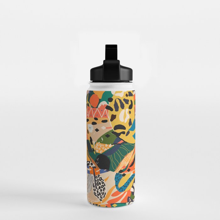 POP COLLAGE 01: Wild Edition Water Bottle Gallery Image 2