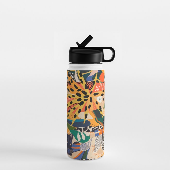 POP COLLAGE 01: Wild Edition Water Bottle Gallery Image 1