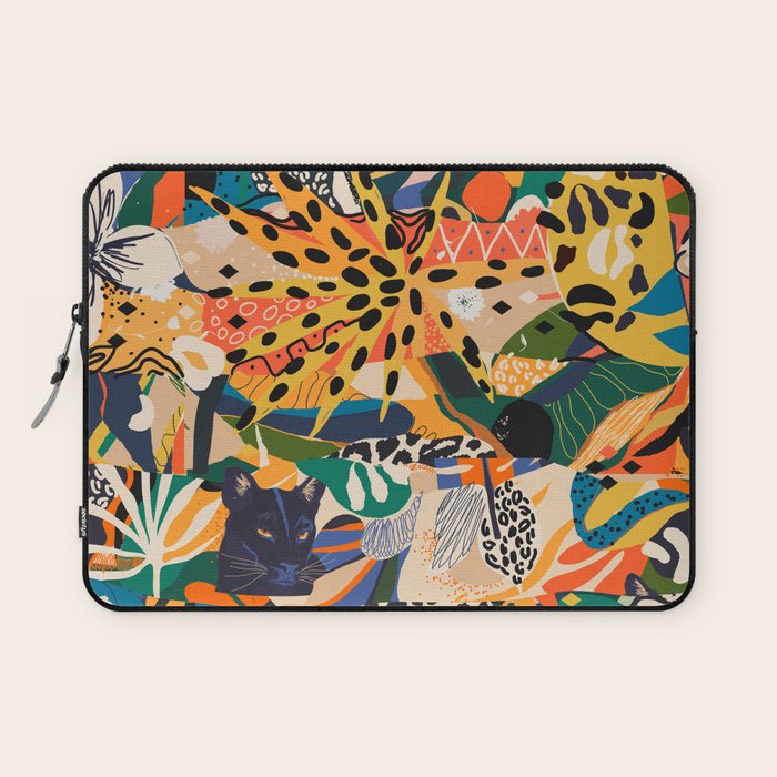 POP COLLAGE 01: Wild Edition Laptop Sleeve Gallery Image 1