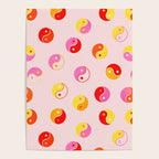 Ying Yang Bright Pattern Poster Gallery Image 4