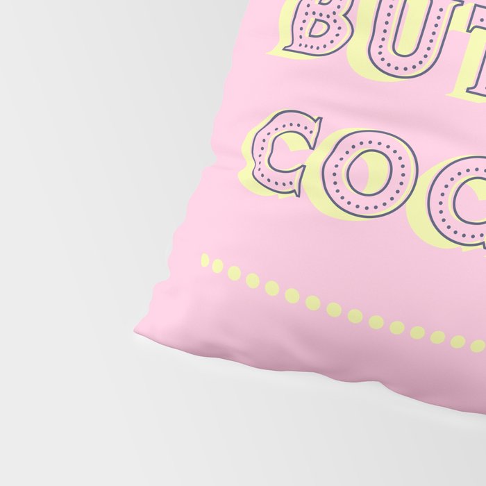 Pastel Pink Party Cocktails Pillow Sham Gallery Image 4