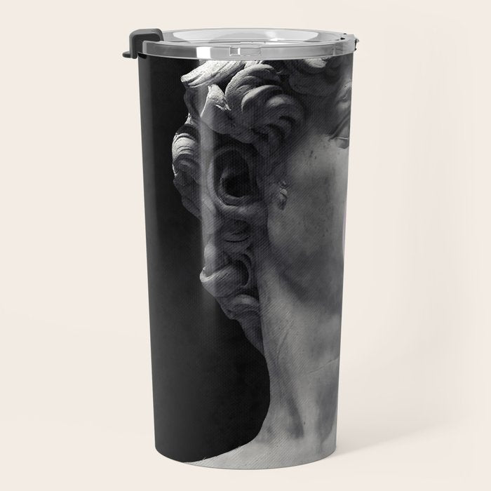 David blowing bubblegum bubble Travel Mug Gallery Image 3