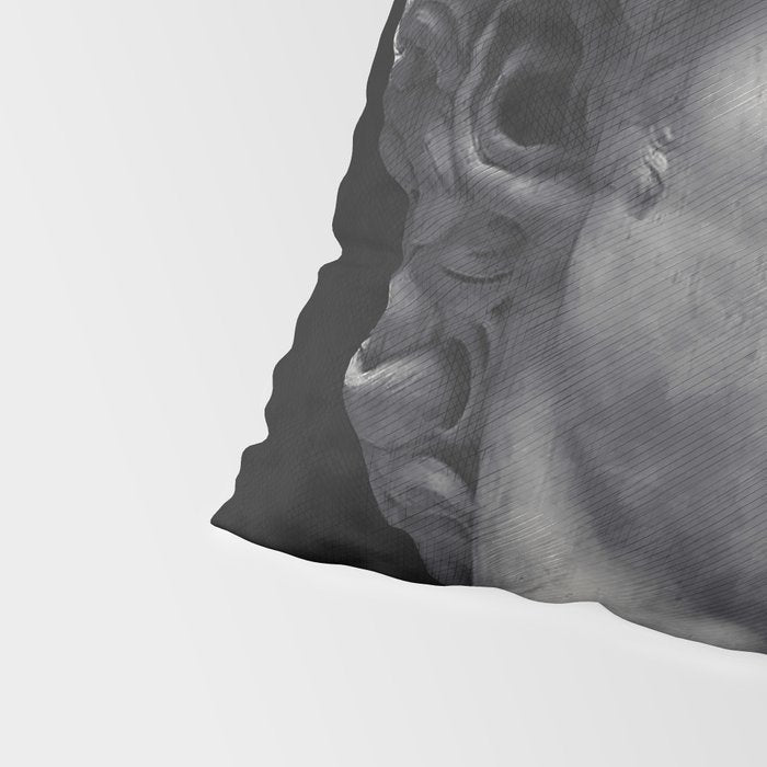 David blowing bubblegum bubble Pillow Sham Gallery Image 4