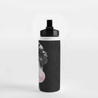 David blowing bubblegum bubble Water Bottle Gallery Image 2