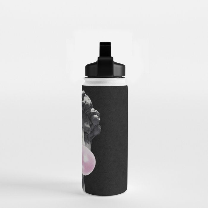 David blowing bubblegum bubble Water Bottle Gallery Image 2
