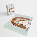 Rainbow Snowman Jigsaw Puzzle Gallery Image 2