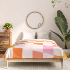 Checkers: PATTERN 04 | The Peach Edition Comforter Gallery Image 3