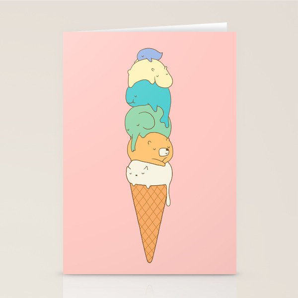 Melting Stationery Card Gallery Image 2