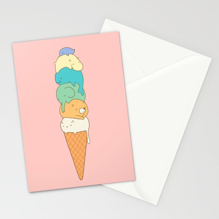 Melting Stationery Card Gallery Image 2