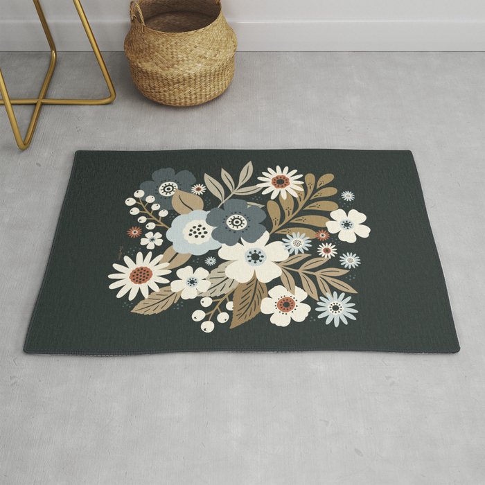 Fall Floral Botanicals Rug Gallery Image 1