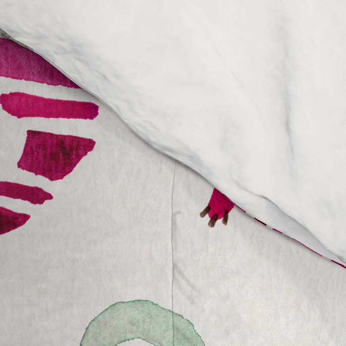 Cat Collection - Magenta Palette Comforter Gallery Image 4