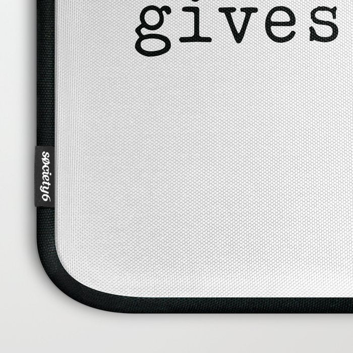 It is hard to beat a person who never gives up Laptop Sleeve Gallery Image 3
