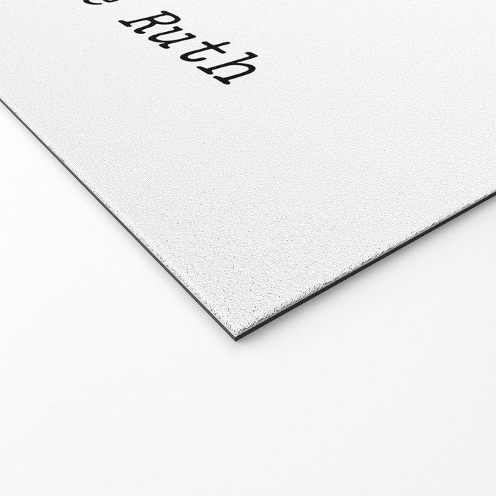 It is hard to beat a person who never gives up Welcome Mat Gallery Image 2