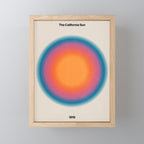 Vintage California Sun: Gradient Edition Mini Art Print Gallery Image 1
