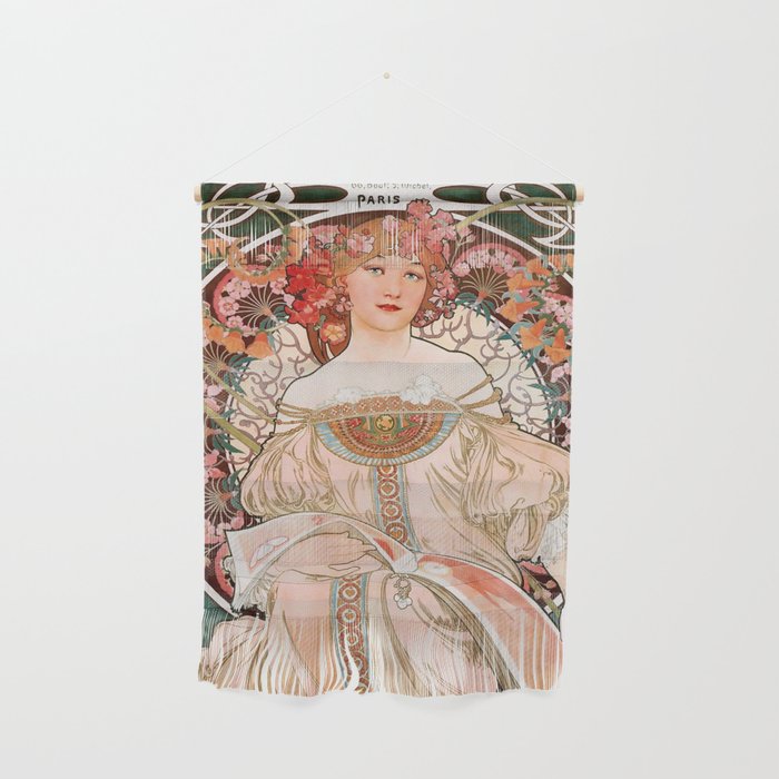 Alphonse Mucha F. Champenois Imprimeur-Éditeur  Wall Hanging Gallery Image 1