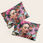 Flowery Frida Pillow Sham Gallery Image 3