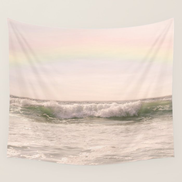 Charmed Rainbow Sea Wall Tapestry Gallery Image 1