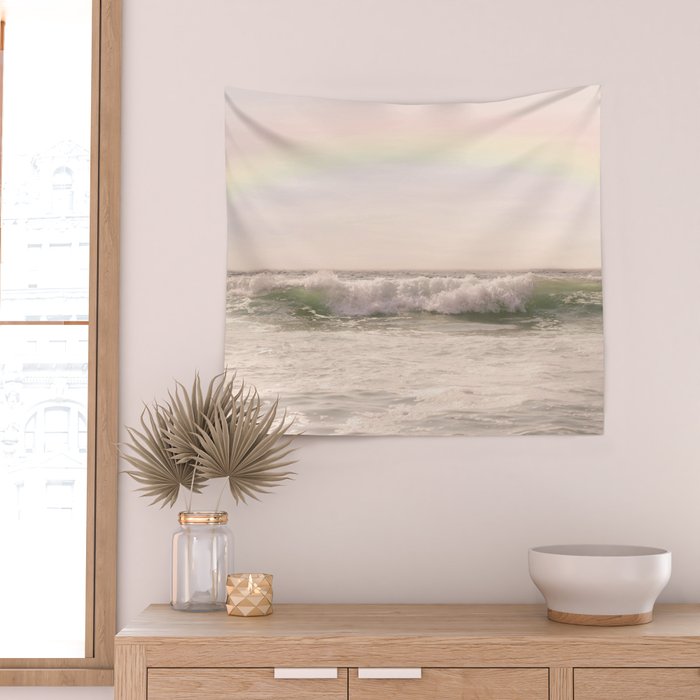 Charmed Rainbow Sea Wall Tapestry Gallery Image 2