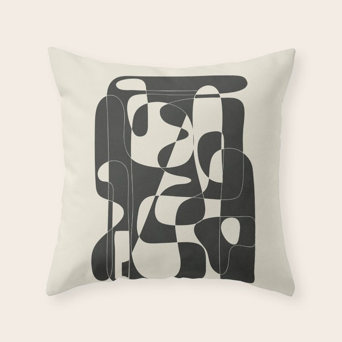 Shifting Boundaries 1 Throw Pillow Gallery Image 6