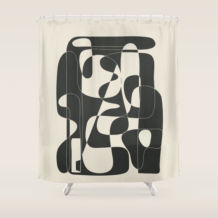 Shifting Boundaries 1 Shower Curtain Gallery Image 1
