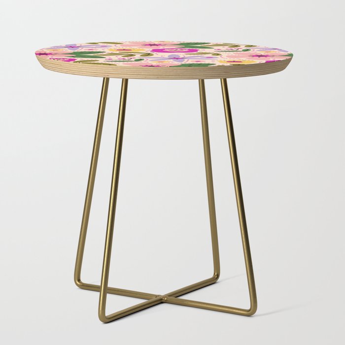 Spring / Summer Modern Floral  Side Table Gallery Image 1