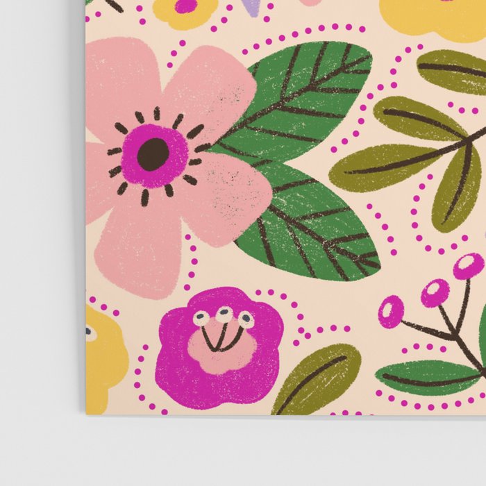 Spring / Summer Modern Floral  Poster Gallery Image 3