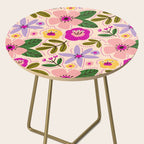 Spring / Summer Modern Floral  Side Table Gallery Image 2