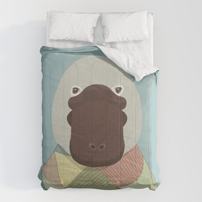 Whimsical Platypus II Comforter Gallery Image 6
