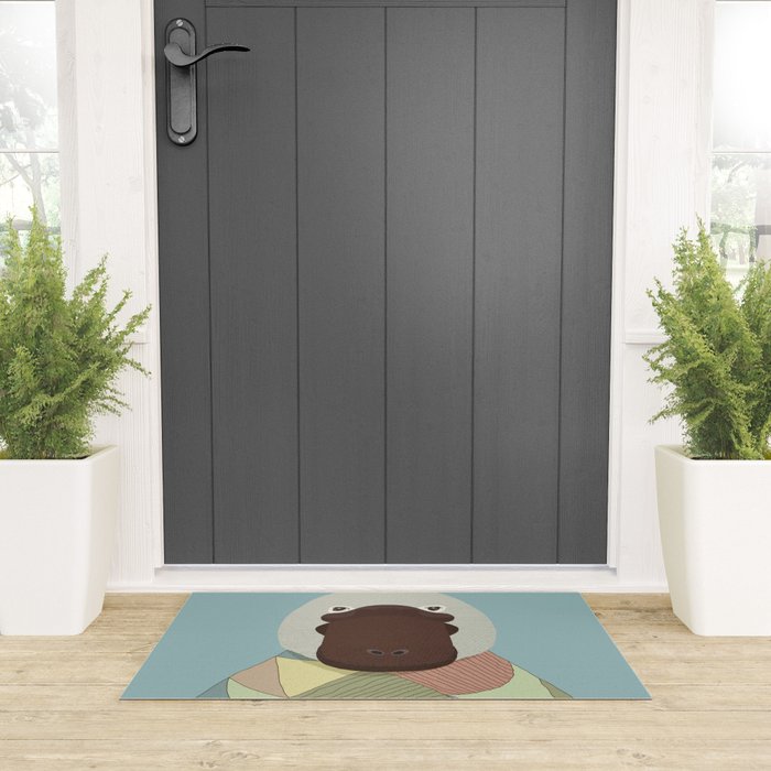 Whimsical Platypus II Welcome Mat Gallery Image 3