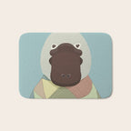 Whimsical Platypus II Bath Mat Gallery Image 1