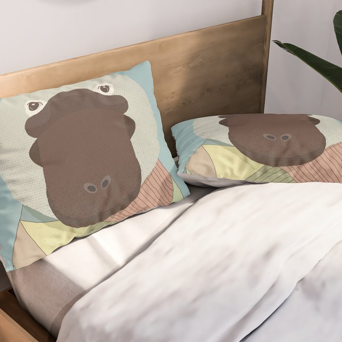 Whimsical Platypus II Pillow Sham Gallery Image 2