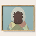 Whimsical Platypus II Serving Tray Gallery Image 1