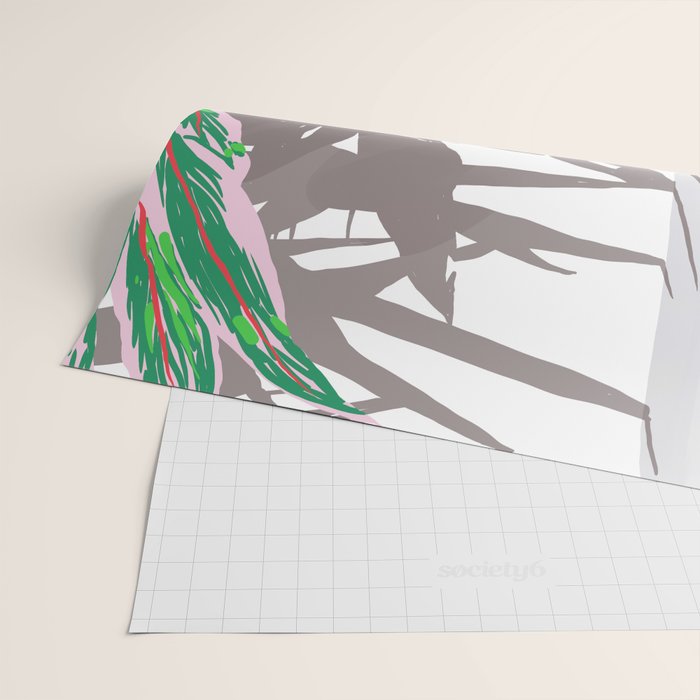 Plant & Shadow Wrapping Paper Gallery Image 2