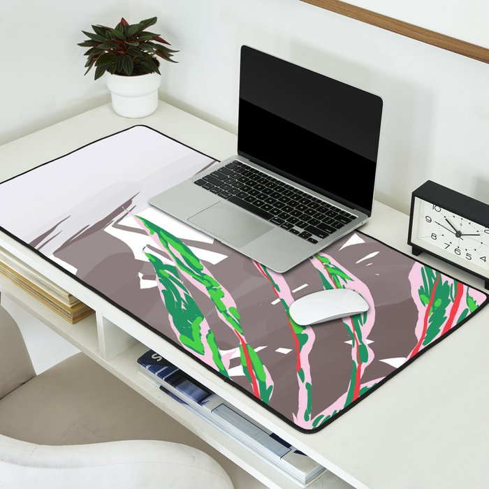 Plant & Shadow Desk Mat Gallery Image 2