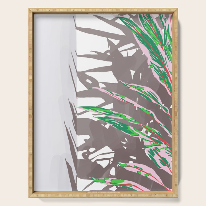 Plant & Shadow Serving Tray Gallery Image 1