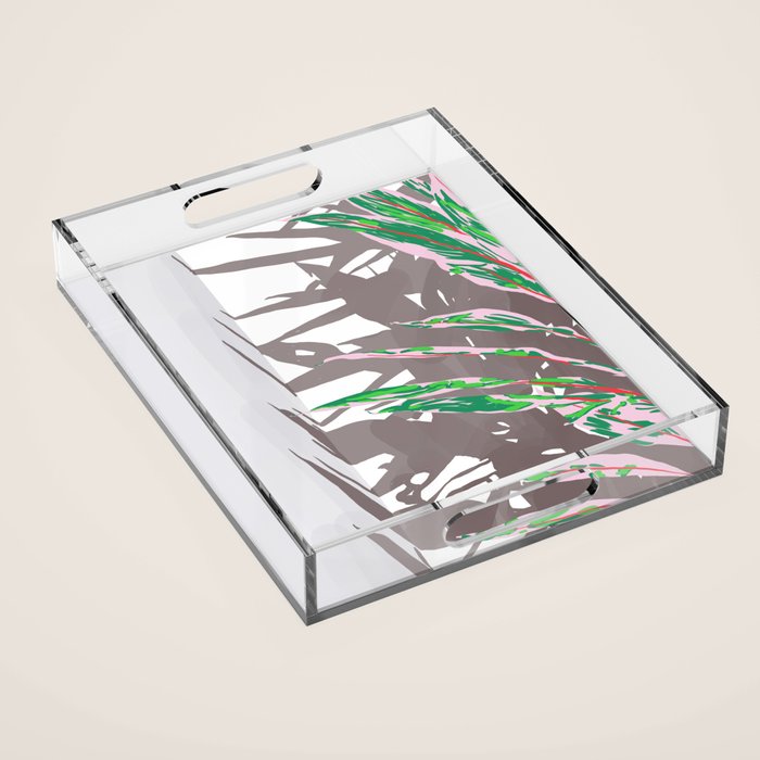 Plant & Shadow Acrylic Tray Gallery Image 1